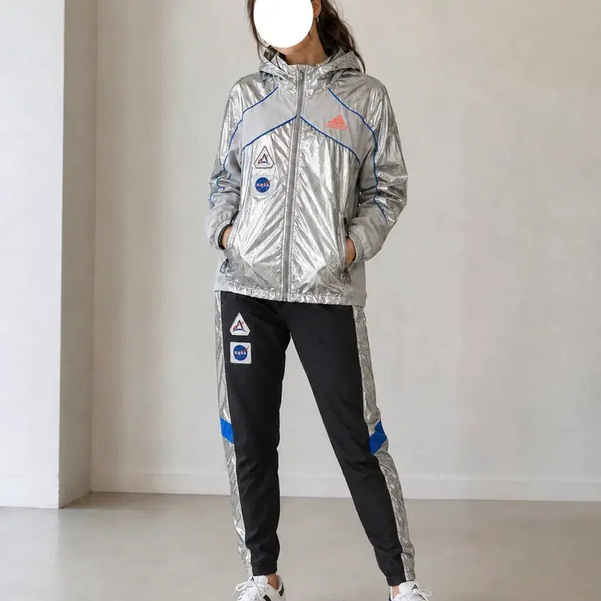[BUNJANG] Adidas x NASA Space Race Collaboration Set Jacket & Track Pants / 상하셋 아디다스 x NASA Space Race GN4269 / GK6992