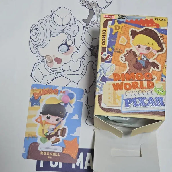 [BUNJANG] Pop Mart DIMOO World Pixar Series Russell Figure / POP MART 디모 월드 픽사 피규어 러셀