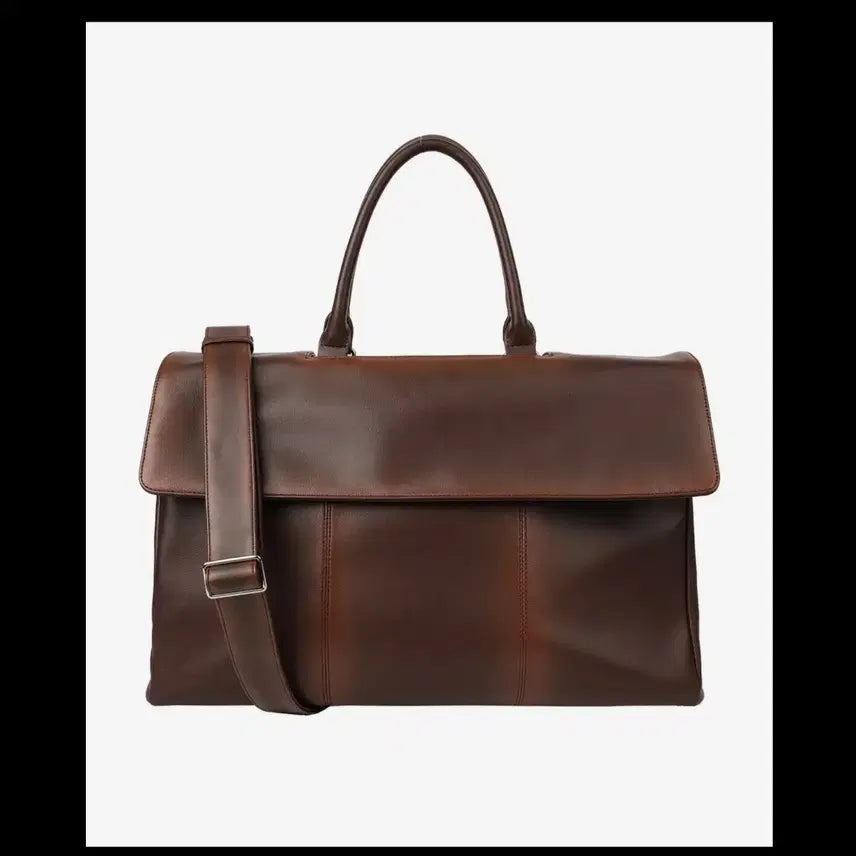 [BUNJANG] Noise Leather Tote Bag Brown / 노이즈 레더 토트백 브라운 판매합니다