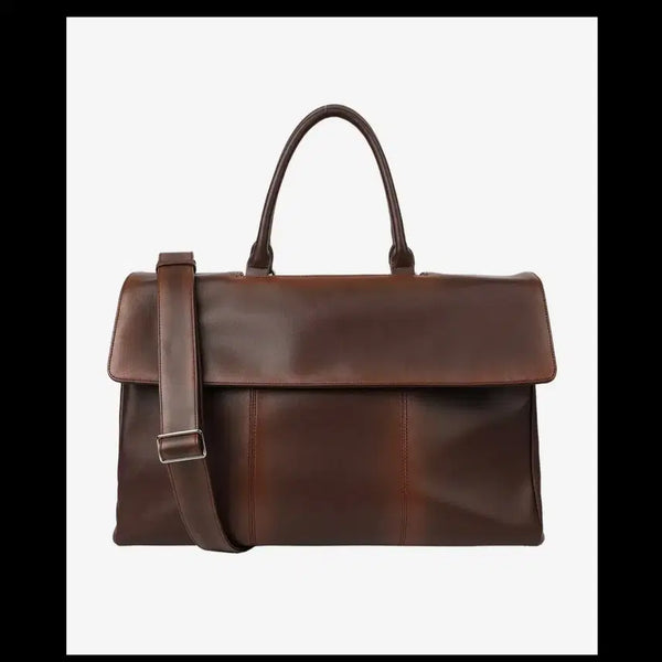[BUNJANG] Noise Leather Tote Bag Brown / 노이즈 레더 토트백 브라운 판매합니다