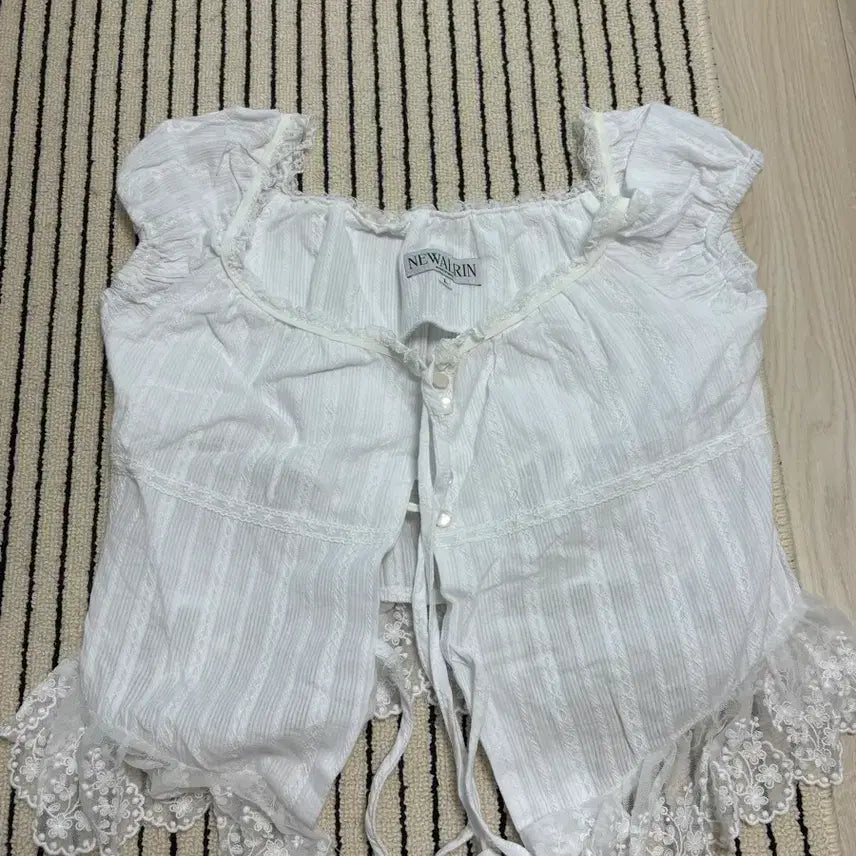 [BUNJANG] Newearlin Rosé Blouse - Size L / 뉴얼린 로제 블라우스 L사이즈