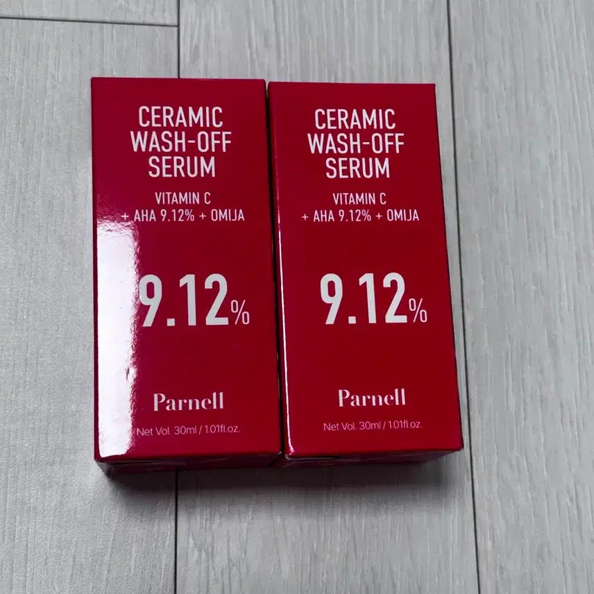 [BUNJANG] PARNELL Omija Wash-off Serum Bundle Set / 파넬 오미자 워시오프 세럼 일괄