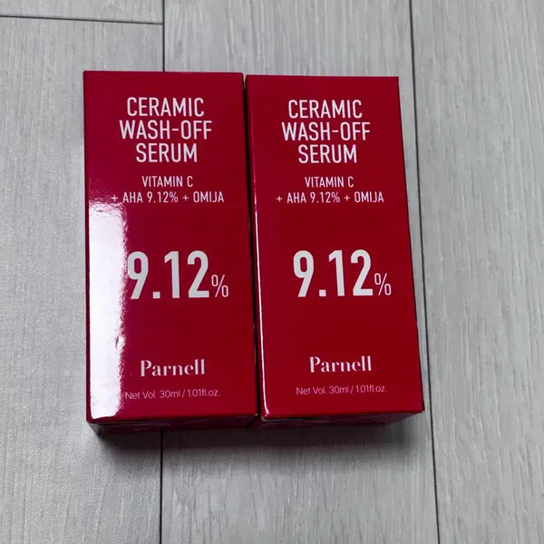 [BUNJANG] PARNELL Omija Wash-off Serum Bundle Set / 파넬 오미자 워시오프 세럼 일괄