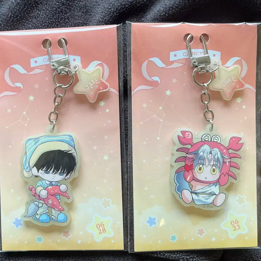 [BUNJANG] Monday's Savior Pisces Acrylic Keyring (Sealed) / 미개봉) 월요일의 구원자 월간 이사너 물병자리 아크릴 키링