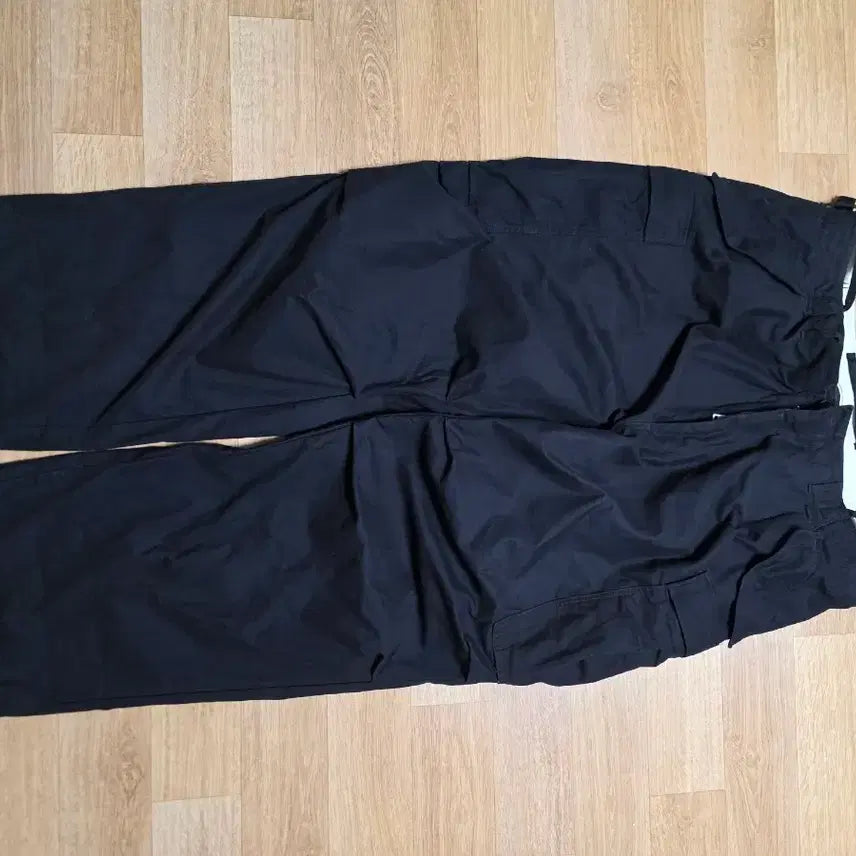 [BUNJANG] US Military Cargo Pants Wide Black / 미군 카고 팬츠 와이드 블랙