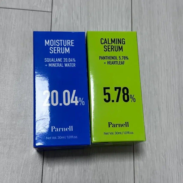 [BUNJANG] Parnell Panthenol/Moisture Serum Bundle / (2개일괄) 파넬 판테놀/모이스춰 세럼