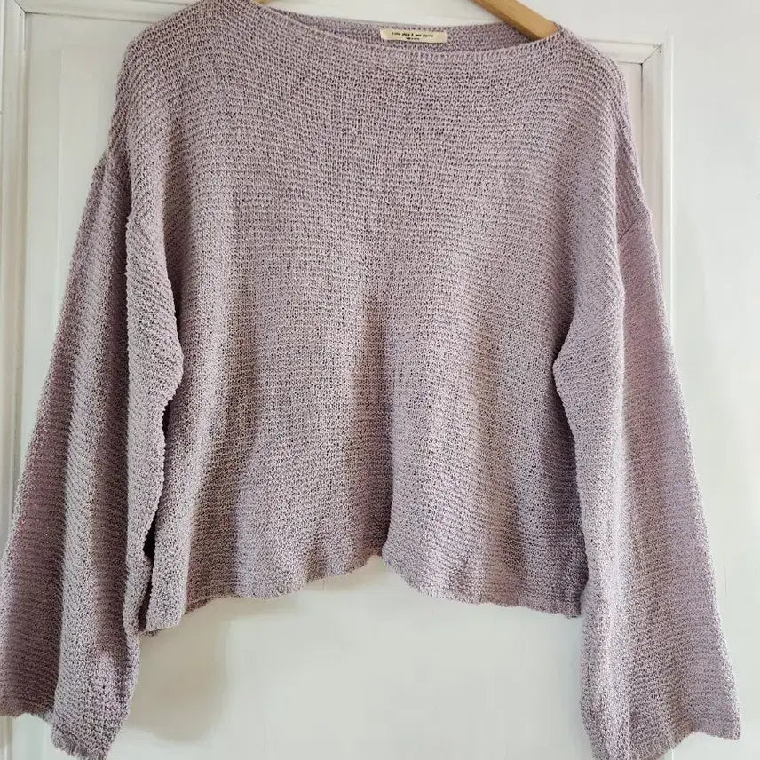 [BUNJANG] Women's Knit Sweater S-M Loose Fit / 여성 니트 스웨터 S ~ M