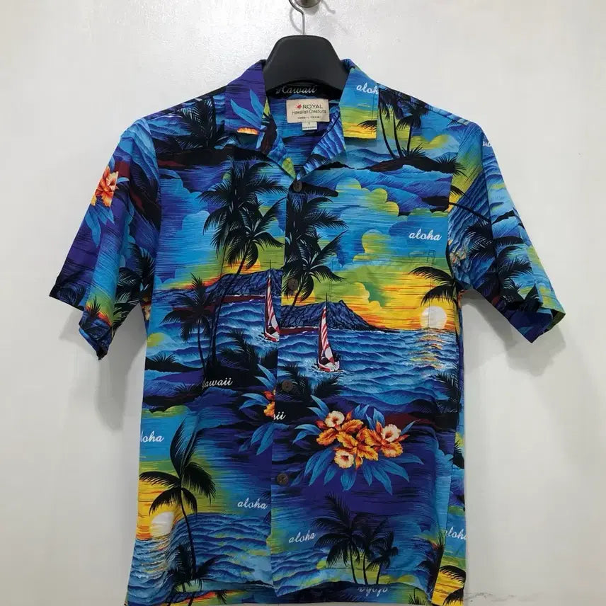[BUNJANG] Royal Hawaiian Hawaiian Pattern Shirt Size S / 로얄 하와이안 셔츠 하와이 패턴 S