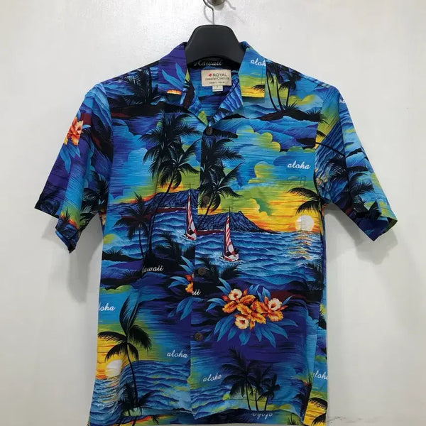 [BUNJANG] Royal Hawaiian Hawaiian Pattern Shirt Size S / 로얄 하와이안 셔츠 하와이 패턴 S
