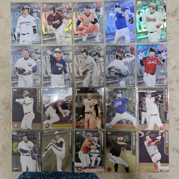 [BUNJANG] KBO SSC Card Set - Full Set (Holo & Normal) / KBO SSC 카드 레전드 전종 홀로 노멀 세트 팝니다.