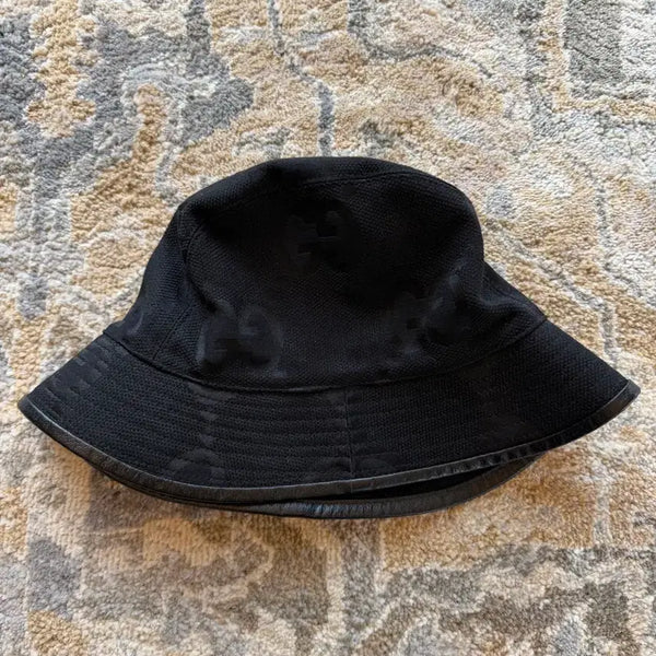 [BUNJANG] Gucci Jumbo GG Canvas Bucket Hat Black / 구찌 점보 GG 캔버스 버킷햇