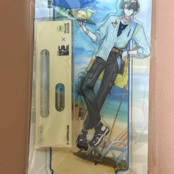 [BUNJANG] Arknights Endfield Frank Burger Collaboration Camus Acrylic Stand / 명일방주 엔드필드 프랭크버거 콜라보 카뮤 아크릴스탠드