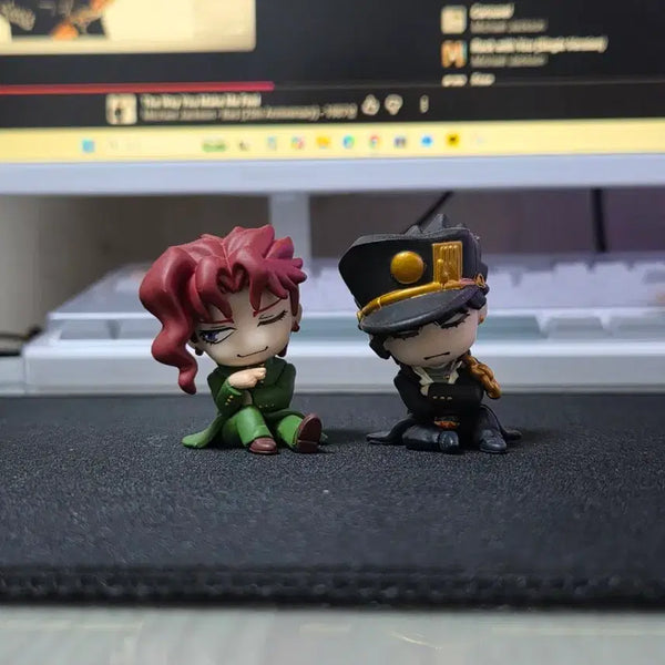 [BUNJANG] JoJo's Bizarre Adventure Kakyoin Jotaro Shoulder Buddy Set / 죠죠 카쿄인 죠타로 어깨쿵