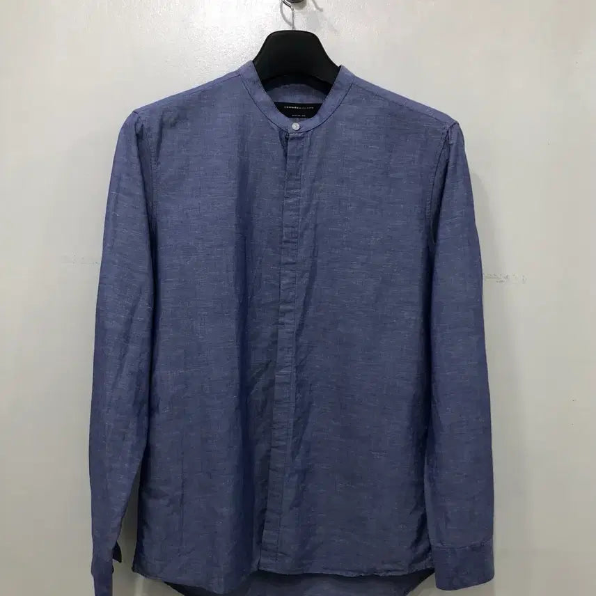 [BUNJANG] Comodo Square Henly Neck Shirt Linen Blend M (100) / COMODO SQUARE 헨리넥 셔츠 100