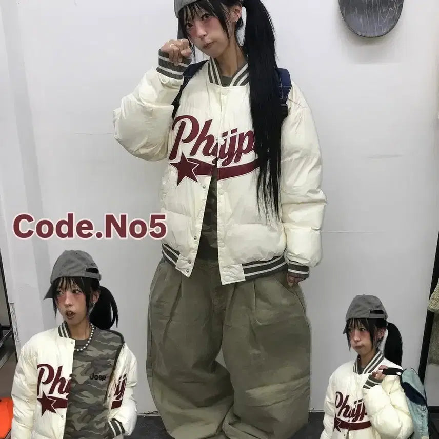 [BUNJANG] Swinging Seoul Baseball Jumper Set / 스윙잉서울대구 코디 세트