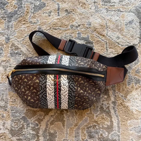 [BUNJANG] Burberry Monogram Bum Bag / 버버리 모노그램 범백 힙색