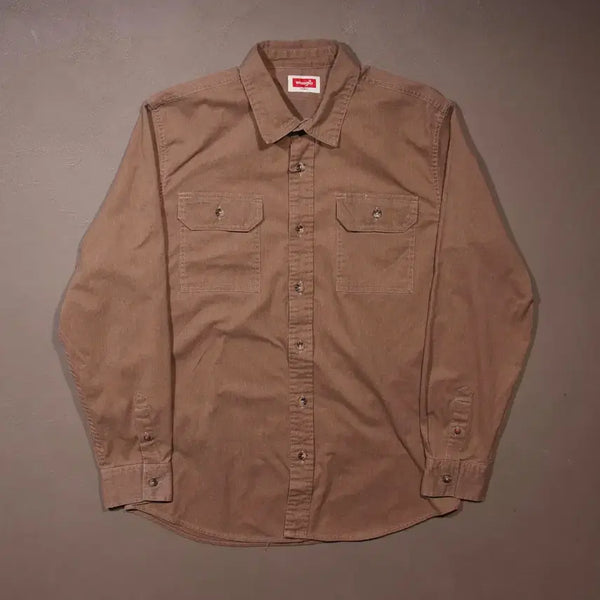 [BUNJANG] Wrangler Cotton Two Pocket Shirt / 랭글러 코튼 투포켓 셔츠 A806