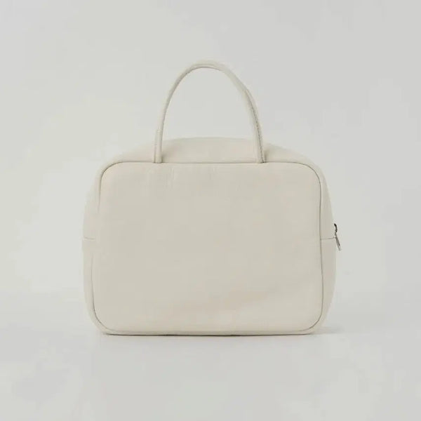 [BUNJANG] URAGO Square Tote Bag Mini Ivory / 유라고 스퀘어 토트백 미니 아이보리