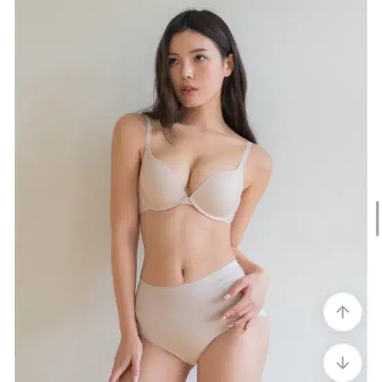 [BUNJANG] Dorothy Low Center Solid Wire-Free Bra Push-up Volume 70C Sand Beige / 새상품 도로시와 풀샷브라 저중심 솔리드 노와이어 브라 푸시업 볼륨 70C 샌드베이지