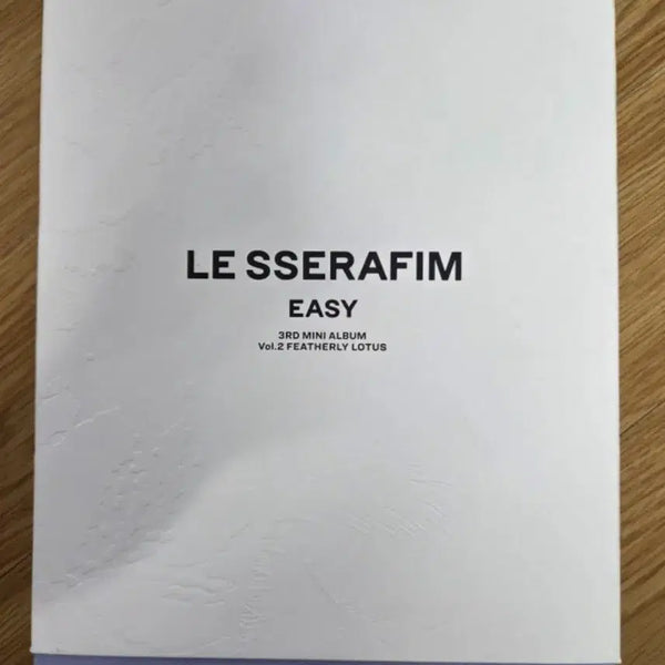 [BUNJANG] LE SSERAFIM EASY 3rd Mini Album / 르세라핌의 EASY 3rd 미니 앨범