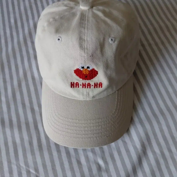[BUNJANG] Sesame Street Elmo Hat / 세서미 스트리트 엘모 모자