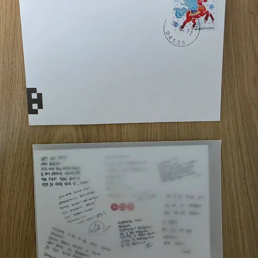 [BUNJANG] BTS ARMY Membership Gold Gift New Year's Letter / 방탄소년단 BTS 아미 멤버십 골드 기프트 편지