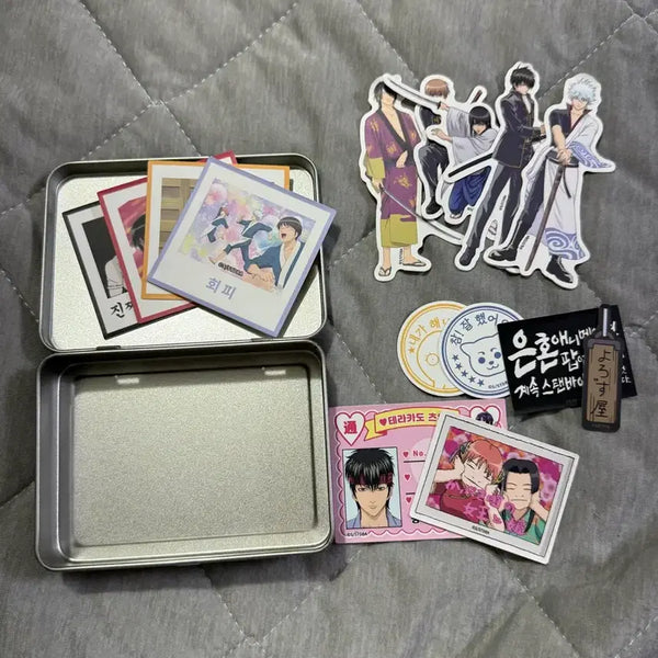 [BUNJANG] Gintama Tin Case Sticker Pack / 은혼 틴케이스 스티커팩