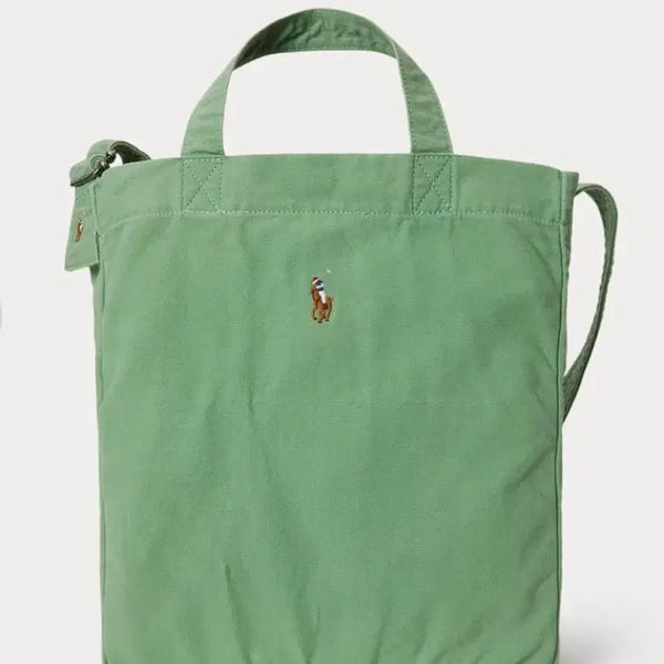 [BUNJANG] Polo Ralph Lauren Canvas Shopper Bag / 폴로 랄프로렌 캔버스 쇼퍼백