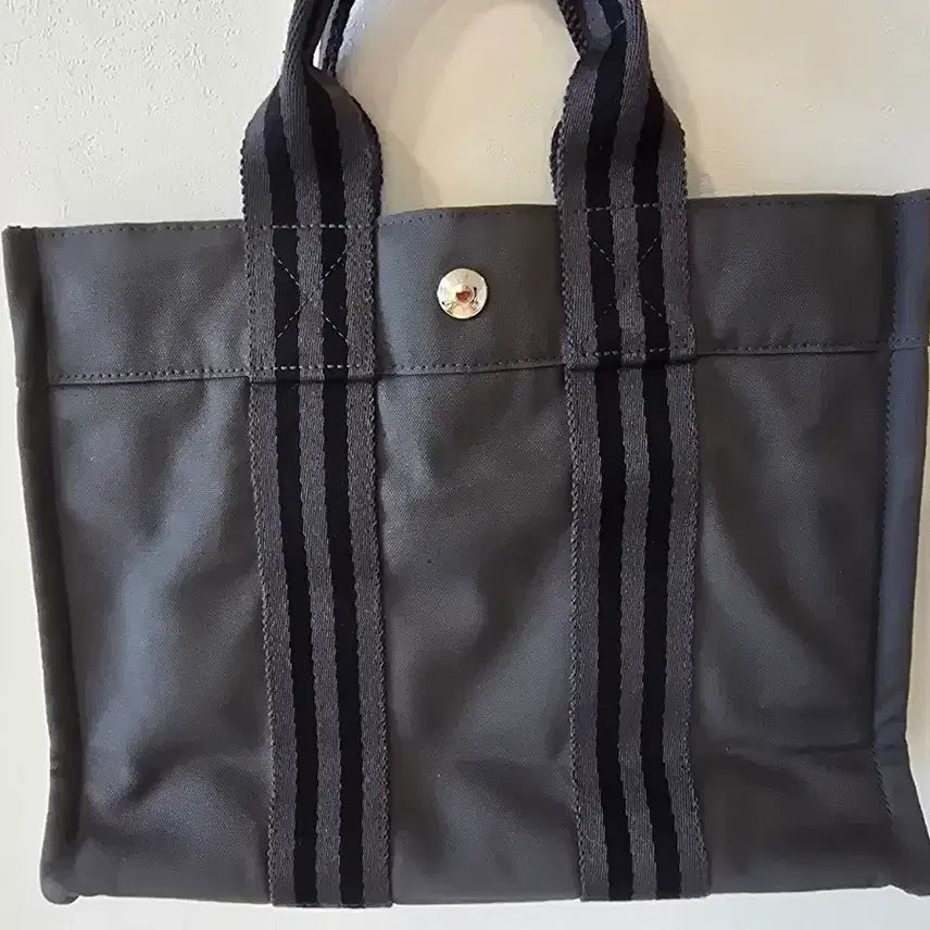 [BUNJANG] Hermes Fourre-Tout PM Canvas Tote Bag with Certificate / 에르메스 후루토 캔버스PM 감정서있음