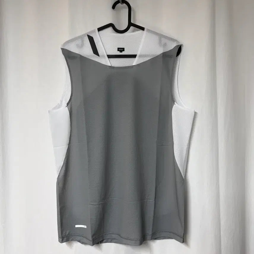 [BUNJANG] SOAR Running Lace Singlet 2.0 - Silver Grey/White, Size M / 소어 러닝 레이스 싱글렛 2.0