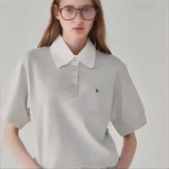 [BUNJANG] Lon Lon Vintage Collar T-Shirt Free Size / 론론 빈티지 카라 티셔츠 프리사이즈