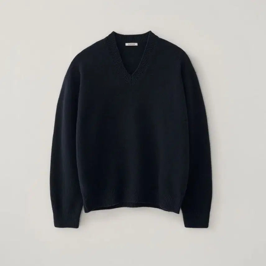 [BUNJANG] Blank Room V-Neck Dark Navy Knit / 블랭크룸 브이넥 다크네이비