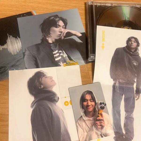 [BUNJANG] Daesung D's Wave CD Player Photocard Set / 대성 D's Wave 씨디플레이