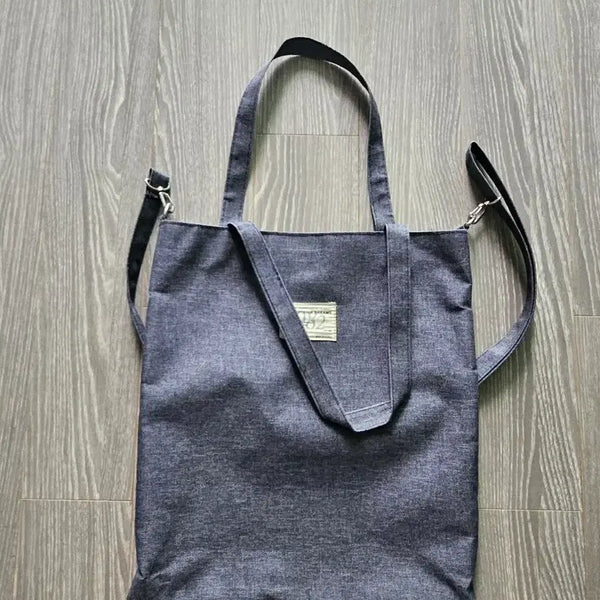 [BUNJANG] Denim Tote Bag Shoulder Bag / 토트백 숄더백 데님 재질