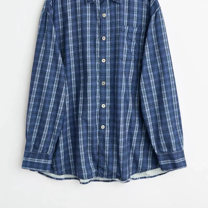 [BUNJANG] Ourlegacy Borrowed Shirt Check Please Print / Ourlegacy 아워레가시 보로우드셔츠 체크 플리즈 프린트 44사이즈