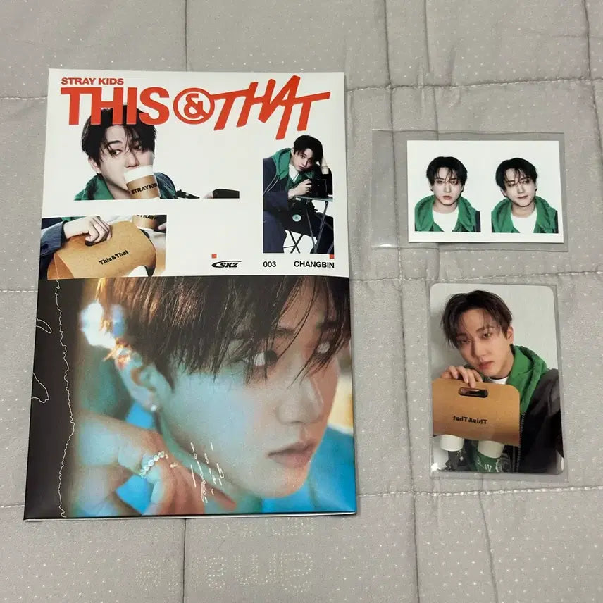 [BUNJANG] Stray Kids Changbin THIS & THAT AND Ver. Photocard / 창빈)스트레이키즈 디스앤댓 앤버전 창빈 앨포 this&that