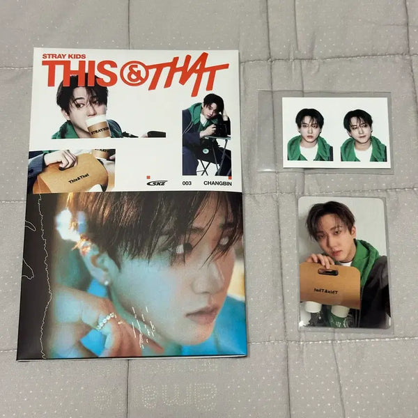 [BUNJANG] Stray Kids Changbin THIS & THAT AND Ver. Photocard / 창빈)스트레이키즈 디스앤댓 앤버전 창빈 앨포 this&that