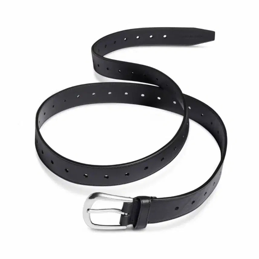 [BUNJANG] Balenciaga Men's Half Moon Belt Black / (95)발렌시아가 남성 HALF MOON 벨트 블랙