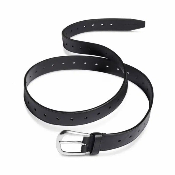 [BUNJANG] Balenciaga Men's Half Moon Belt Black / (95)발렌시아가 남성 HALF MOON 벨트 블랙