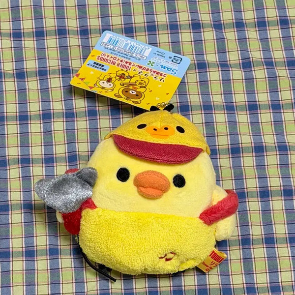 [BUNJANG] Rilakkuma 2016 Tower Records Collaboration Kiiroitori Keyring Plush / 오늘만가격인하)리락쿠마 2016 타워레코드 콜라보 키이로이토리 키링 인형