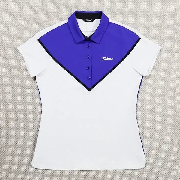 [BUNJANG] Titleist Women's Golf Short-Sleeve T-Shirt White / (정품)타이틀리스트 여성 골프 반팔티
