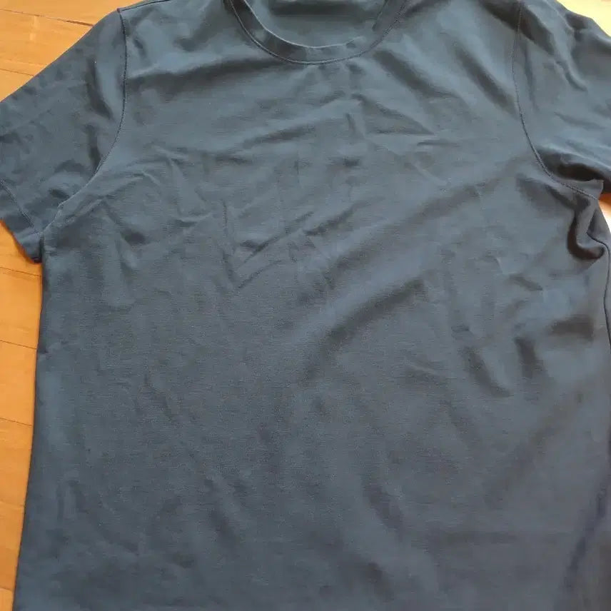 [BUNJANG] Theory Men's Viscose Short Sleeve T-Shirt Navy XXL / 띠어리 남성 비스코스 반팔 티셔츠 네이비 XXL