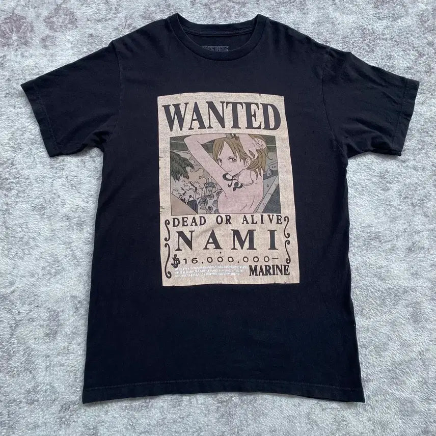 [BUNJANG] One Piece Nami Official Anime T-Shirt / 원피스 나미 오피셜 애니메이션 티셔츠 애니티