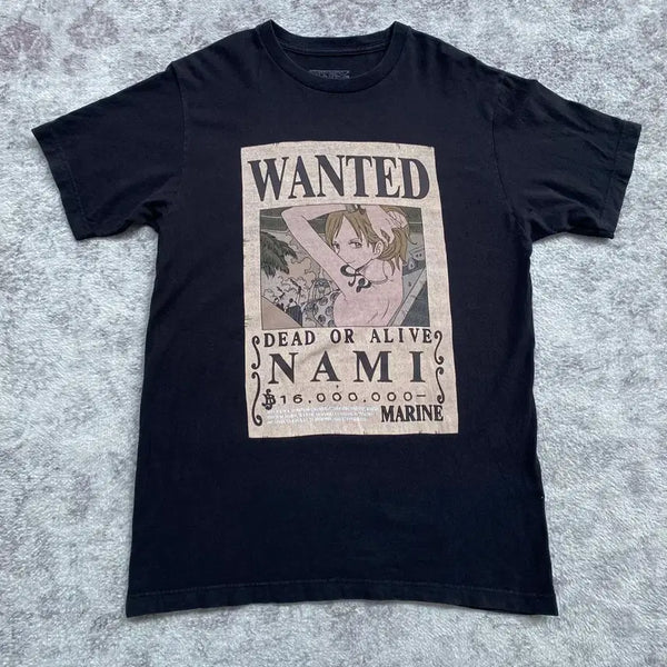 [BUNJANG] One Piece Nami Official Anime T-Shirt / 원피스 나미 오피셜 애니메이션 티셔츠 애니티