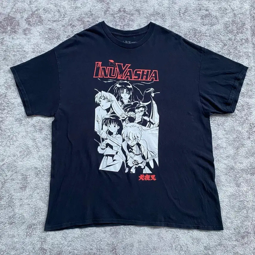 [BUNJANG] Inuyasha Official Anime T-Shirt / 이누야샤 오피셜 애니메이션 티셔츠 애니티