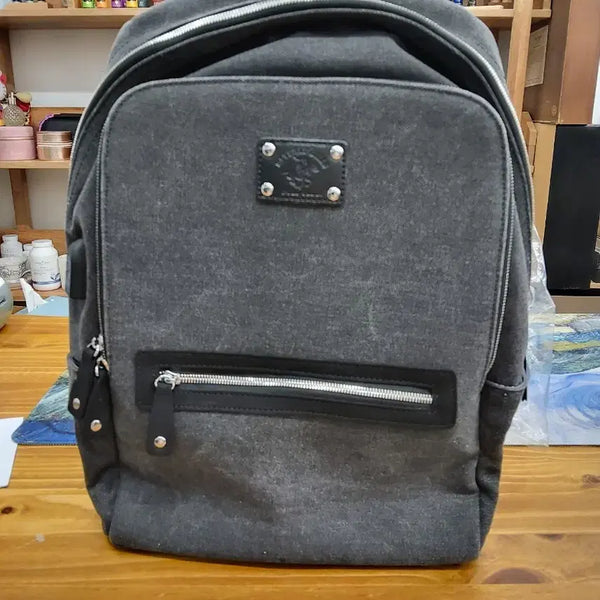 [BUNJANG] Polo Ralph Lauren Canvas Backpack / 폴로 랄프로렌 백팩