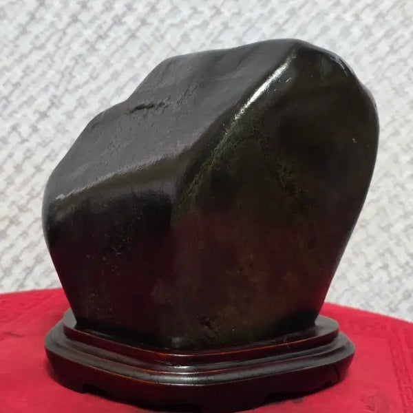 [BUNJANG] Namhan River Obsidian 'San-gyeong' Stone / 남한강 오석 / 산경