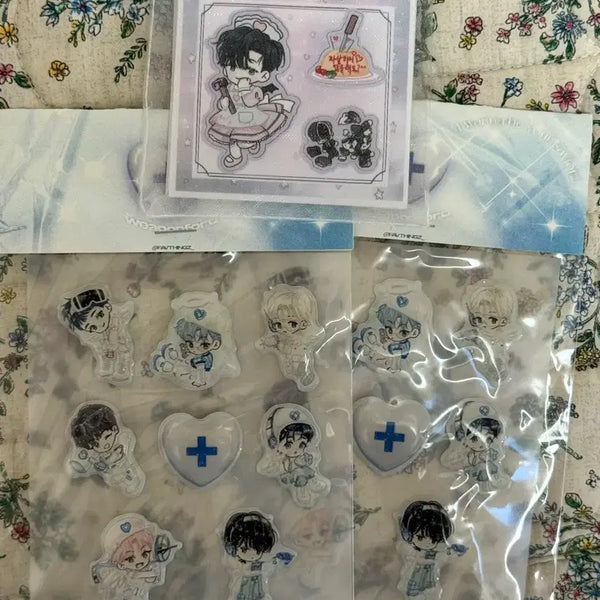 [BUNJANG] Debut or Death Nana/Jjam 2nd Goods Sticker Set / 데못죽 나나님 쨈님 2차 굿즈