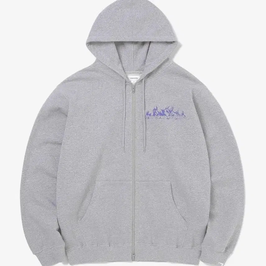 [BUNJANG] Thisisneverthat Hooded Zip-Up Sweatshirt / 디스이즈네버댓 후드집업 M