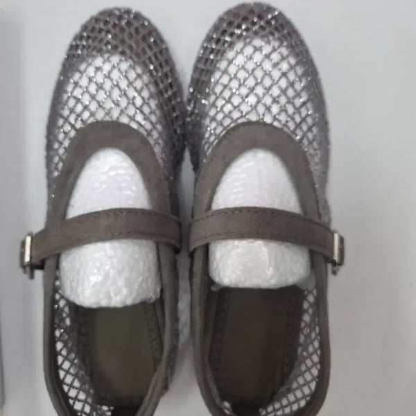 [BUNJANG] Beaded Flat Shoes / 반짝플랫슈즈(수입화)